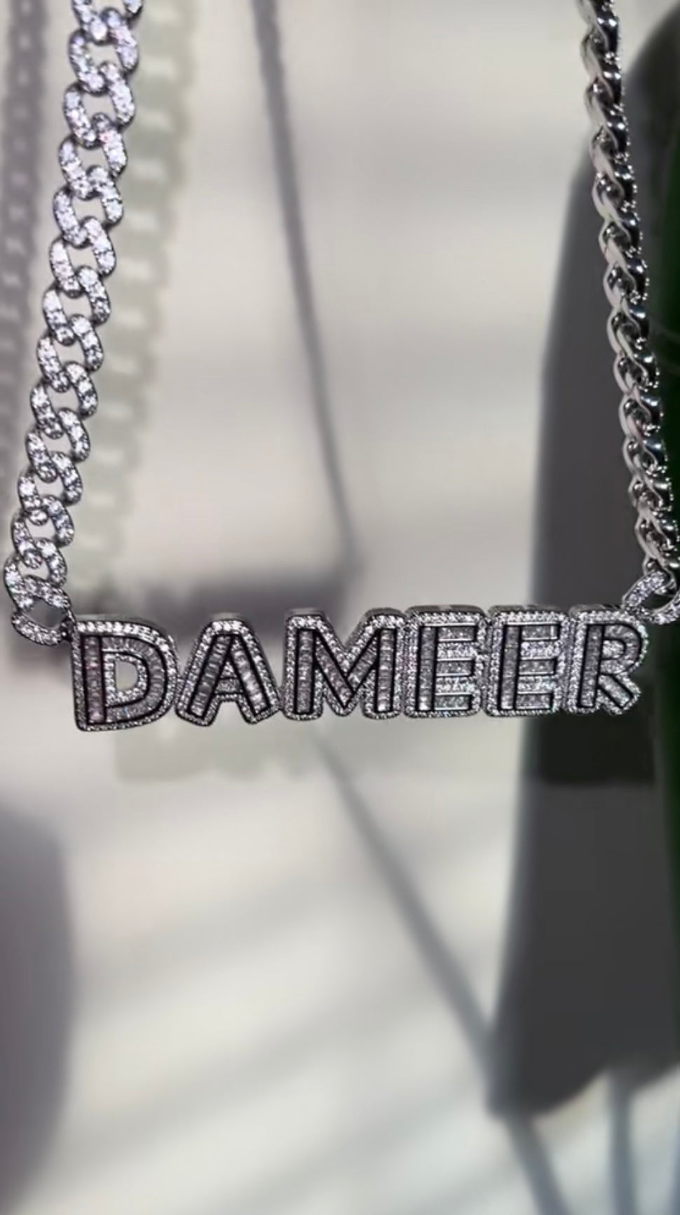 Cuban Plated Name Chain